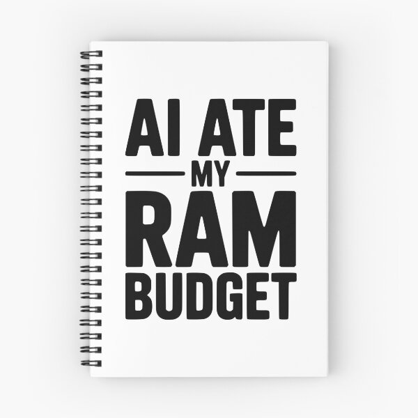 Item preview, AI Ate my RAM Budget designed and sold by Frank Ring.