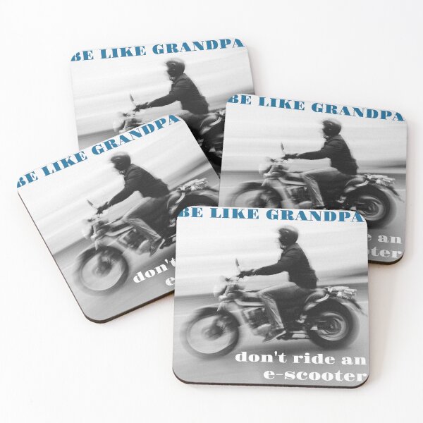 Item preview, Be like Grandpa, do not ride an e-scooter designed and sold by valovic.