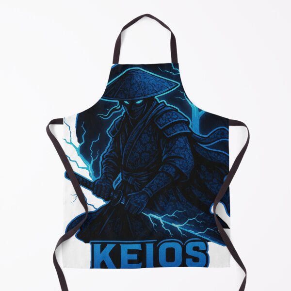 Item preview, Lightning Ronin – Warrior of Blue Storms designed and sold by Keios Cool Apparel.