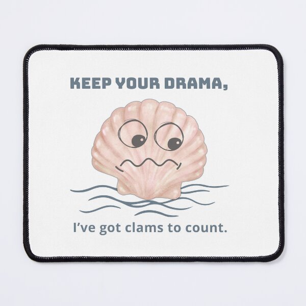 Item preview, Clam Counter Tee – Funny Beach Quote Shirt for Introverts designed and sold by bobparduephoto.
