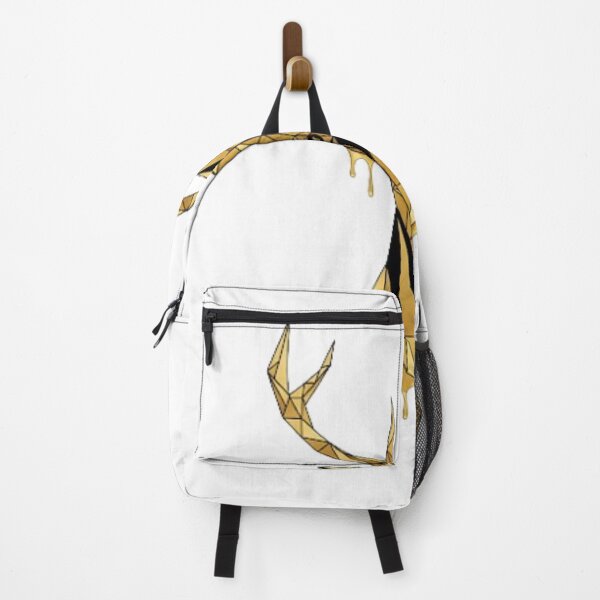 Item preview, Melting Gold Geometric Deer Head | Luxury Dripping Art designed and sold by Rosuma Designs.