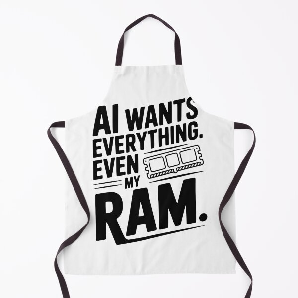 Item preview, AI Wants Everything. Even my RAM. designed and sold by Frank Ring.