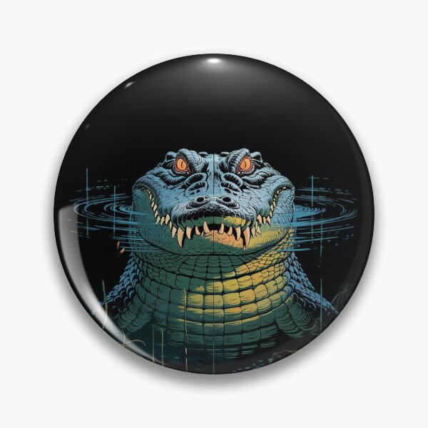 Item preview, Crocodile Alligator Animal Illustration 1  designed and sold by PowAcademy.