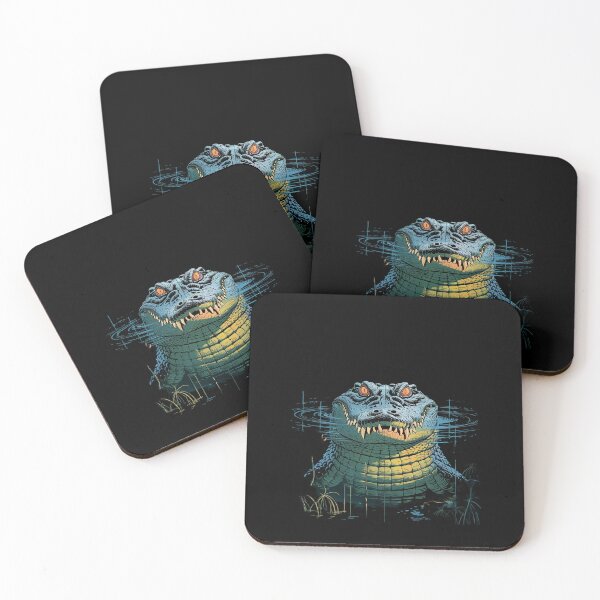 Item preview, Crocodile Alligator Animal Illustration 1  designed and sold by PowAcademy.
