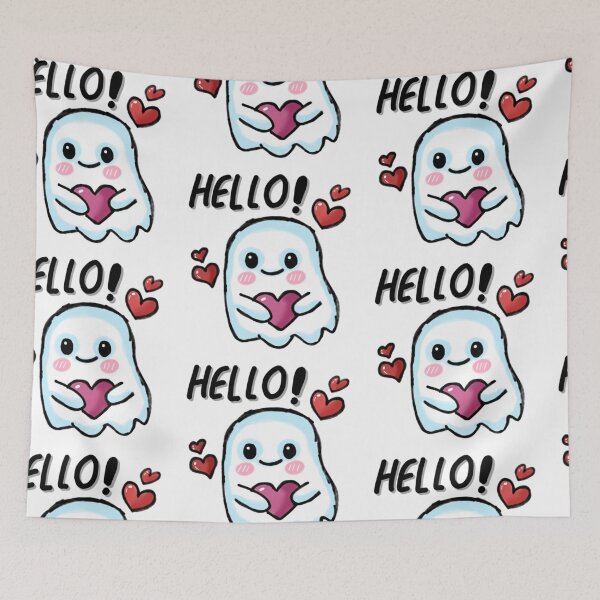 Item preview, Friendly ghost designed and sold by Simmikreative.