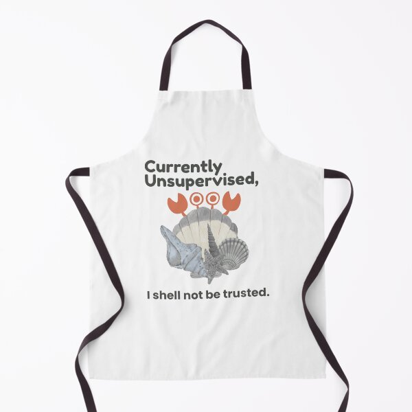 Item preview, Unsupervised Shell Collector – Funny Crab Beach T-Shirt designed and sold by bobparduephoto.