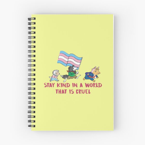 Item preview, Stay kind in a world that is cruel (trans) designed and sold by remerasnerdas.
