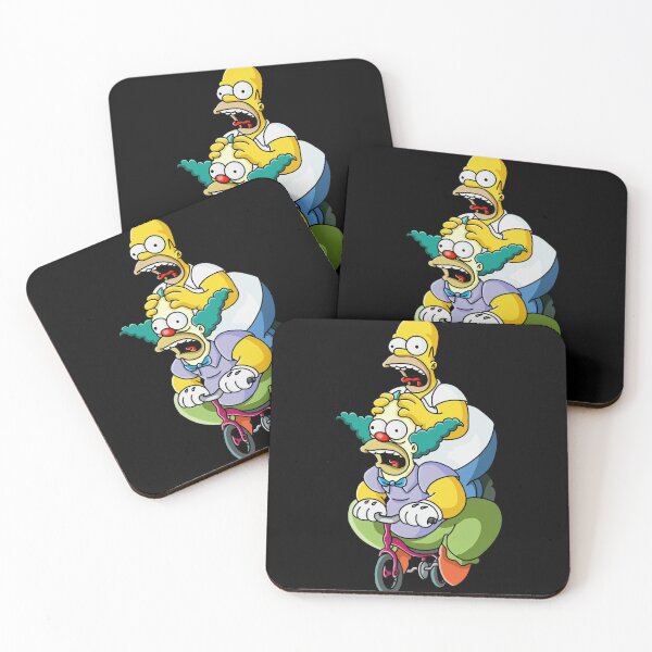 Item preview, Krusty the Clown and Homer Simpson Essential  designed and sold by kiaray5454.