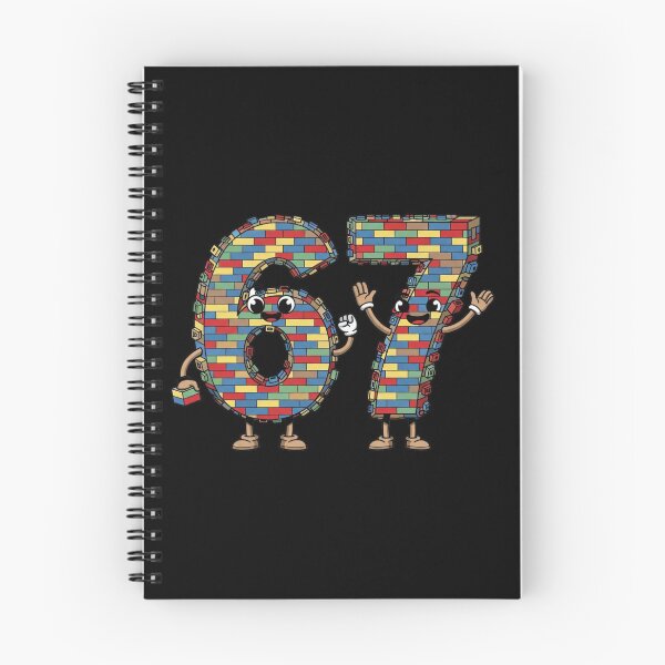 Item preview, Joyful Numbers with Blocks – Six Seven Trend Kids Illustration designed and sold by Design_Your_Day.