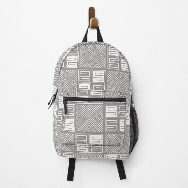 Item preview, Square - Linear Legacy - white dark brown designed and sold by Stephanie Fiona Design.