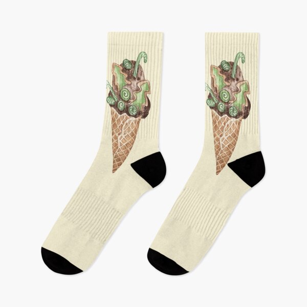 Item preview, Christmas Chocolate Ice Cream Cone designed and sold by Flowersforbear.
