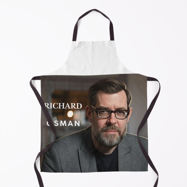 Item preview, Richard Osman Minimalist Portrait T-Shirt – British TV Personality,celebrity portrait. designed and sold by I​ AM​ O.J.A ..
