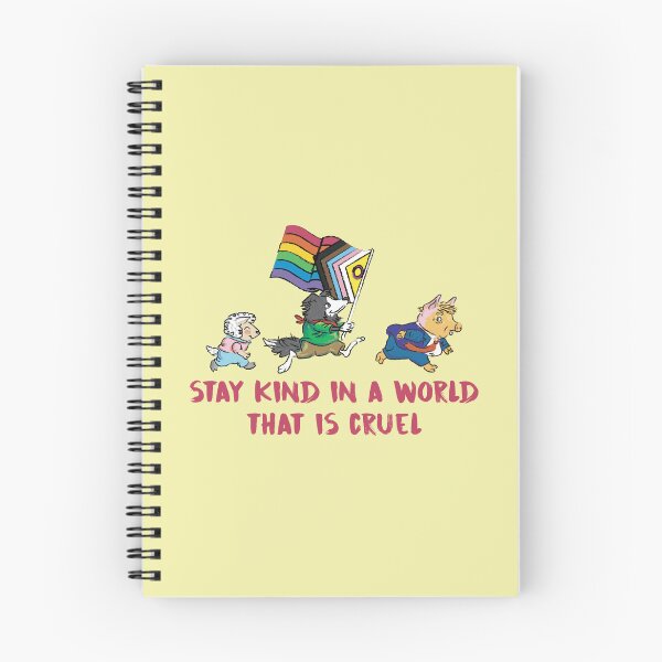 Item preview, Stay kind in a world that is cruel (lgbt) designed and sold by remerasnerdas.