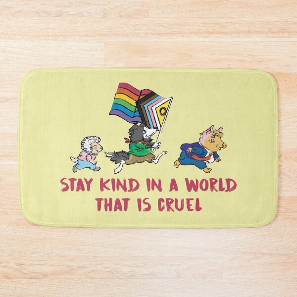 Item preview, Stay kind in a world that is cruel (lgbt) designed and sold by remerasnerdas.