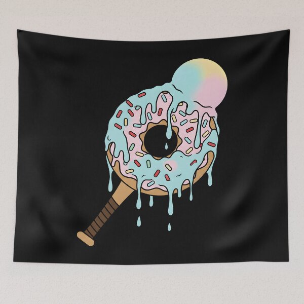 Item preview, Donut Baseball Bat Ice Cream Drip Kids Toddler Boys Youth  designed and sold by clothesy7.