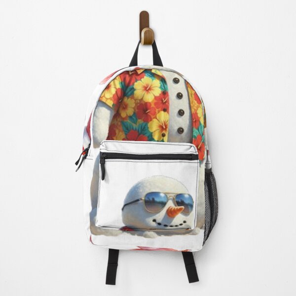 Item preview, Hawaiian Snowman & Flamingo | Tropical Beach Christmas designed and sold by Rosuma Designs.