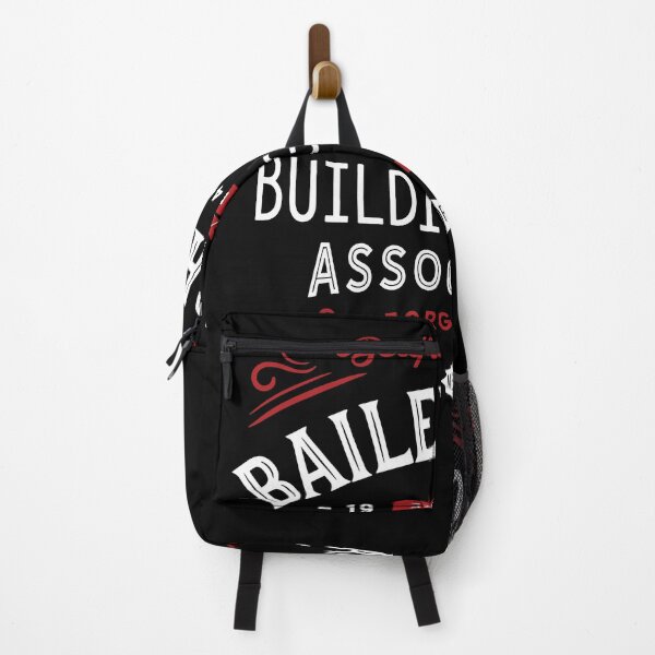Item preview, Copy of Bailey Brothers building and loan association on dark colors, George Bailey executive officer, Christmas Design designed and sold by SleeplessLady.