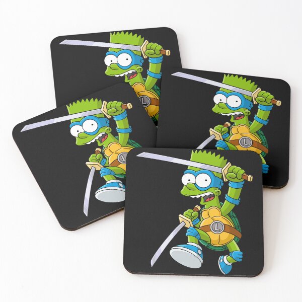 Item preview, Ninja Turtle Bart - TMNT - SIMPSONS Essential designed and sold by kiaray5454.