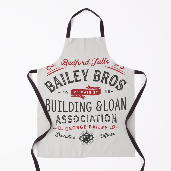 Item preview, Bailey Brothers building and loan association, George Bailey executive officer, Christmas Design designed and sold by SleeplessLady.