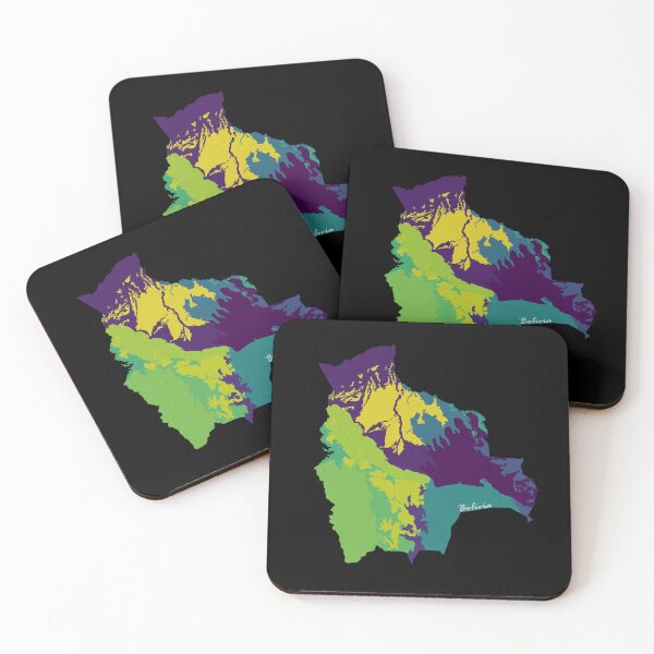 Item preview, Sketching Color Into the Earth - Bolivia designed and sold by AceMaps7.