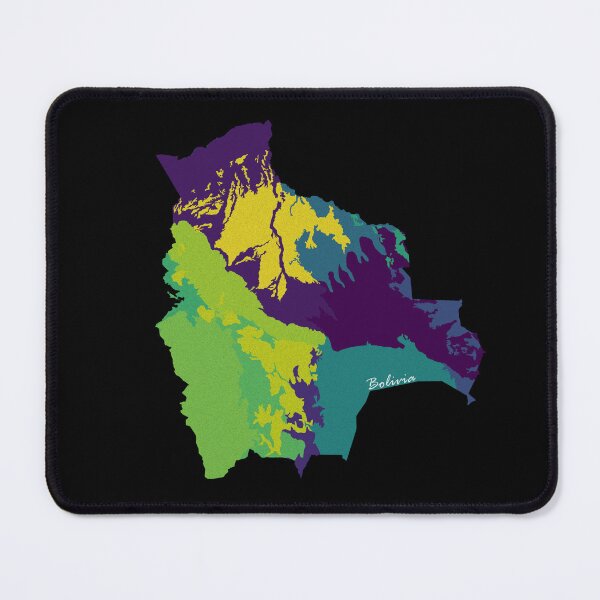 Item preview, Sketching Color Into the Earth - Bolivia designed and sold by AceMaps7.