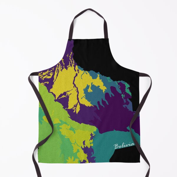 Item preview, Sketching Color Into the Earth - Bolivia designed and sold by AceMaps7.