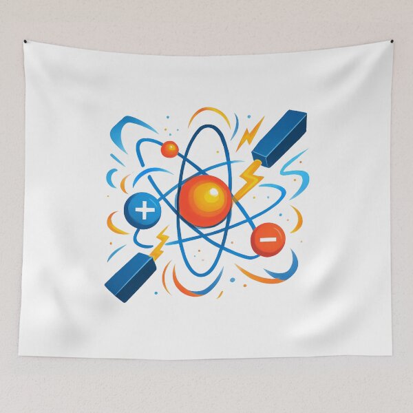 Item preview, Electrochemistry dynamic illustration designed and sold by PopPizzazz.