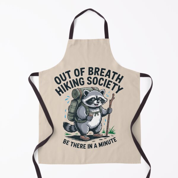Item preview, Out Of Breath Hiking Society Be There In A Minute designed and sold by SnickerTwist.