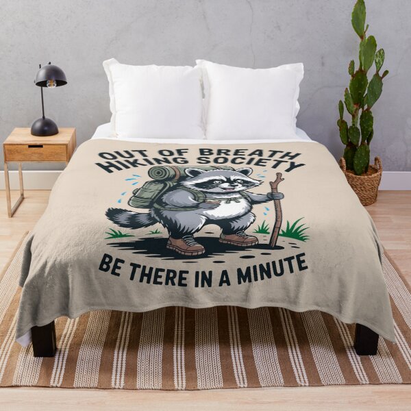 Item preview, Out Of Breath Hiking Society Be There In A Minute designed and sold by SnickerTwist.