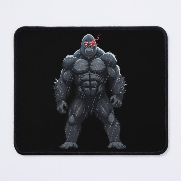 Item preview, King Gorilla Fierce in the Rain KONG designed and sold by Ayiyi Shop.