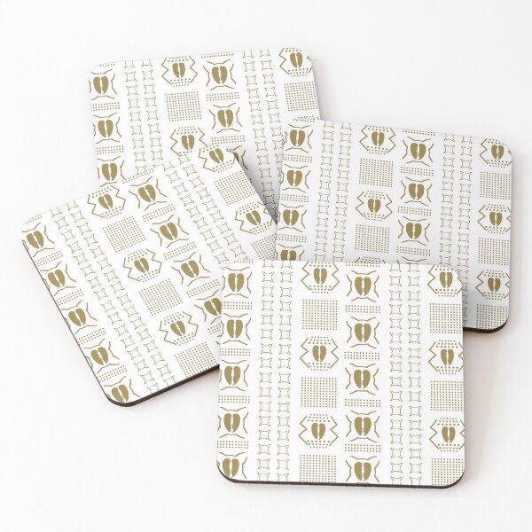 Item preview, African Bogolan Tribal Fabric Pattern designed and sold by Wolagno.