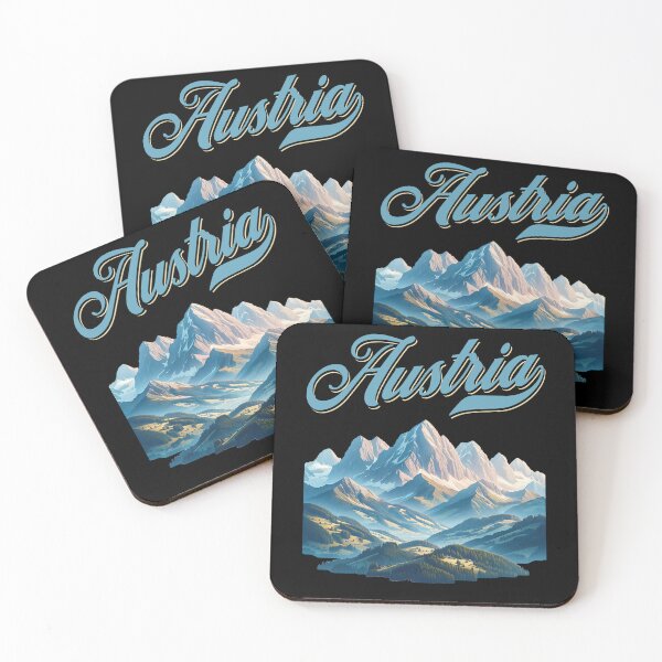 Item preview, Beautiful Austrian design with mountains designed and sold by ReneMM.