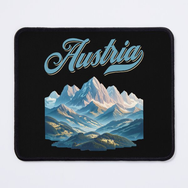 Item preview, Beautiful Austrian design with mountains designed and sold by ReneMM.