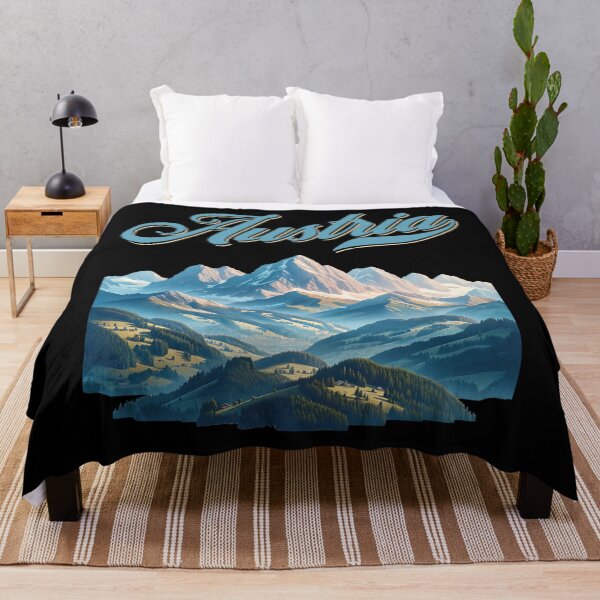 Item preview, Beautiful Austrian design with mountains designed and sold by ReneMM.