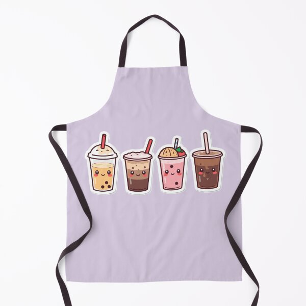 Item preview, Cute Kawaii Drinks – Adorable Bubble Tea and Coffee Characters designed and sold by Tidarat-27.