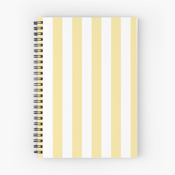 Item preview, Butter Yellow and White Vertical Stripes designed and sold by starrylite.