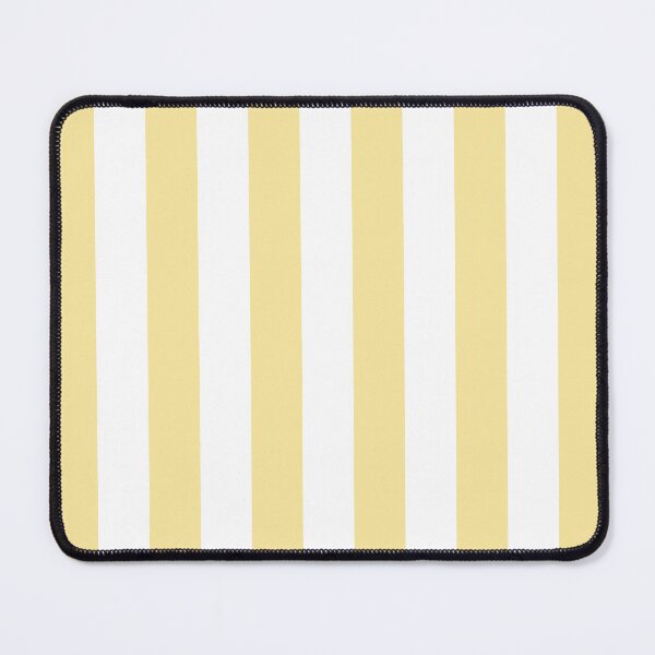 Item preview, Butter Yellow and White Vertical Stripes designed and sold by starrylite.