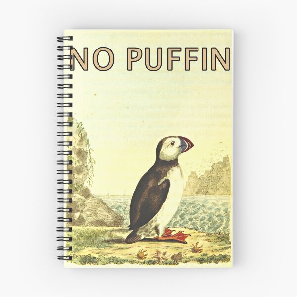 Item preview, No Puffin No Smoking designed and sold by Artistfun.