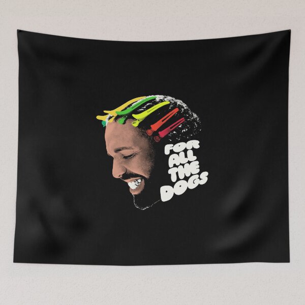 Item preview, For All The Dogs - Drake Head  designed and sold by boxing2x2xa.