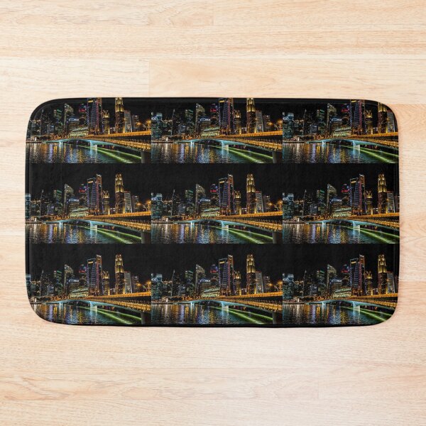 Item preview, night with lighting city designed and sold by Sahil-13.