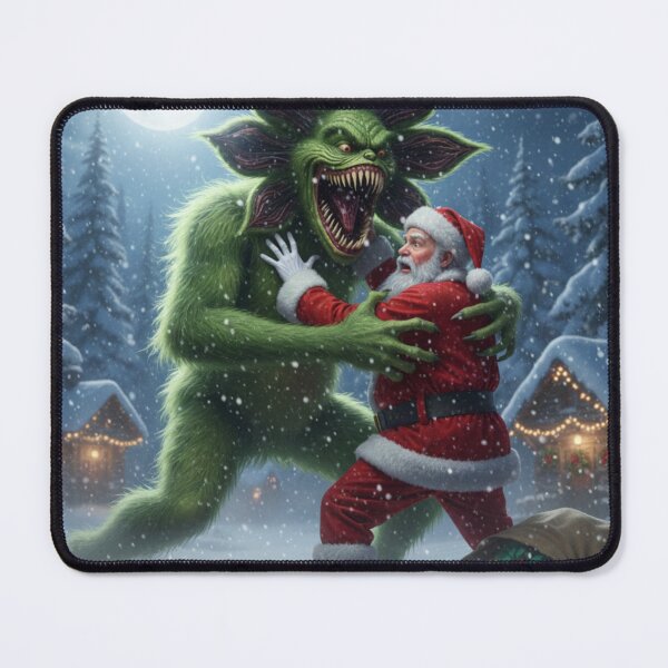 Item preview, demorgrinch attacks Santa Claus designed and sold by keythxctrs.