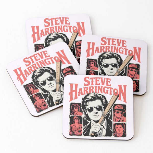 Item preview, Steve Harrington Scoops Ahoy & Bat Design – 80s Retro Style designed and sold by zezoconan.