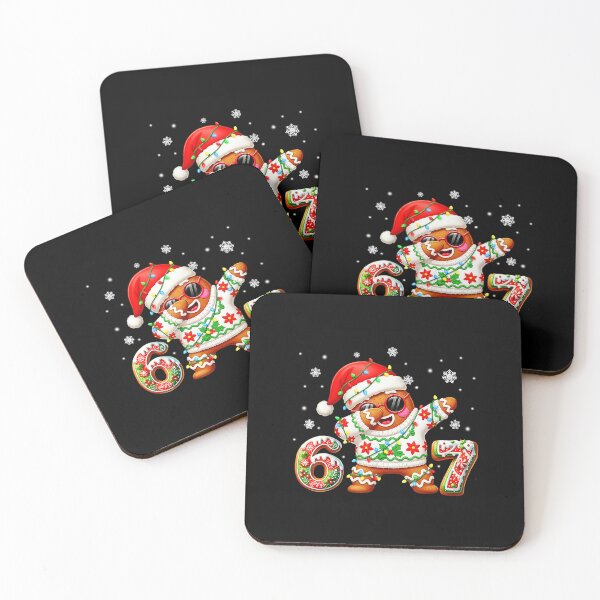 Item preview, Funny Gingerbread Six Seven 67 Ice Cream Drip Christmas   designed and sold by JEFDodsonArt.