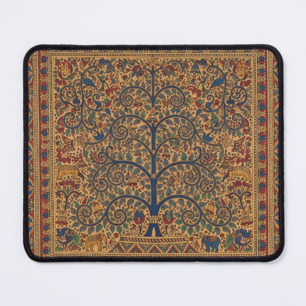 Item preview, “Pattachitra Tree of Festive Harmony” designed and sold by digisetumedia.