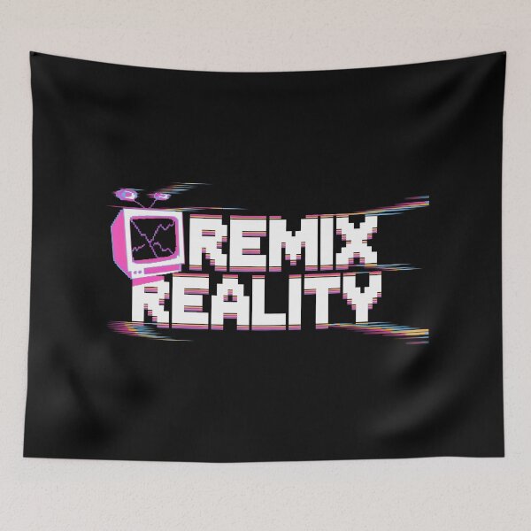 Item preview, Remix Reality Glitch TV Cyberpunk Pixel Art Design designed and sold by SplashTastic.