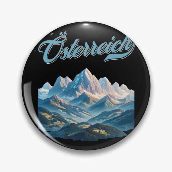 Item preview, Beautiful Austrian design with mountains designed and sold by ReneMM.
