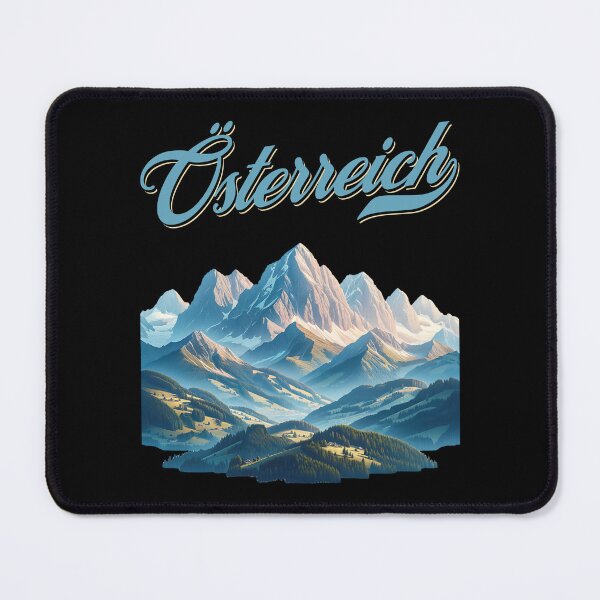 Item preview, Beautiful Austrian design with mountains designed and sold by ReneMM.