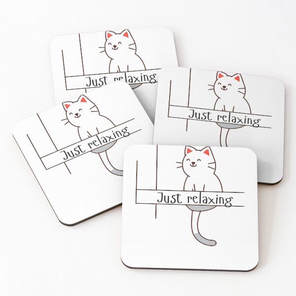 Item preview, A cat just relaxing designed and sold by Itstimetorelax.