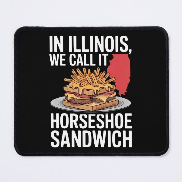 Item preview, Horseshoe Sandwich Design For Illinois Food Lovers designed and sold by JuneLisa1.