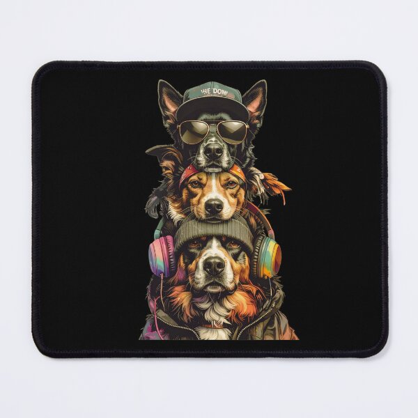 Item preview, The Dog Squad: Hip Hop Crew T-shirt|Art designed and sold by Alicjareign.